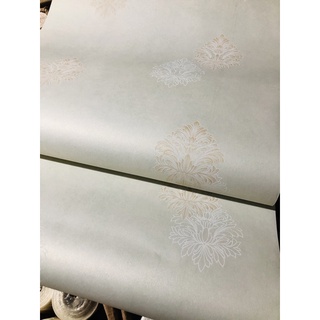 Giấy dán tường thô lụa dán keo sữa khổ 53cm * mét giấy dày đẹp sang trong shop chụp thật