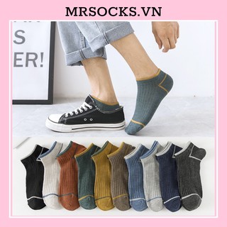 Vớ Tất Cổ Ngắn Trơn Viền Cổ hàng loại 1 bao đổi trả dành cho cả nam và nữ MRSOCKS - VN057