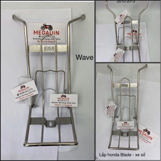 Tổng hợp Baga inox 8 ly các đời xe Dream, Cub, Sirius, Blade