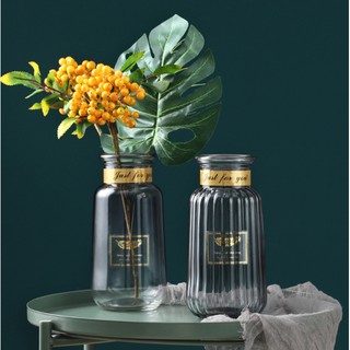 Bình hoa - Lọ hoa thủy tinh - Phong cách Bắc Âu sáng tạo - Decor trang trí nhà cửa