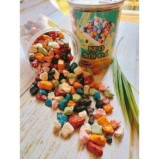 Kẹo sỏi đá nhân SOCOLA   Ngon Hũ 420gr