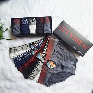 Hộp 5 chiếc quần lót nam CITYMEN thun lạnh cao cấp, sịp tam giác co giãn 4 chiều