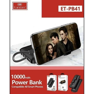 [ Sạc Dự Phòng ] Sạc Dự Phòng Chính Hãng Earldom PB41 Kèm Cáp Sạc Nhanh 10000mAh Sạc Dư Phòng Nhiều Thiết Bị
