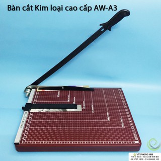 Bàn Cắt Giấy AW-A3 Bằng Thép nguyên khối cao cấp