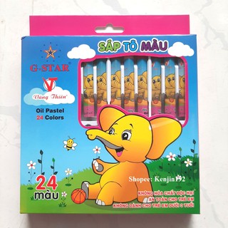 Sáp dầu con voi 12/18/24 màu
