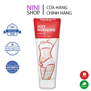 Kem tan mỡ bụng Missha Hot Burning Hàn Quốc, kem giảm mỡ bụng rạn da đùi eo hiệu quả &amp; an toàn KTM5 -ninishop