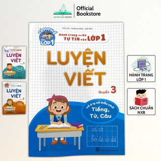 Sách - Luyện viết giúp bé tập viết cơ bản (Bộ 3 quyển) - NPH Việt Hà