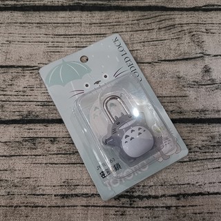 HCM - Ổ khóa số mini Totoro nhỏ gọn khóa vali, balo, túi xách du lịch tránh mất cắp