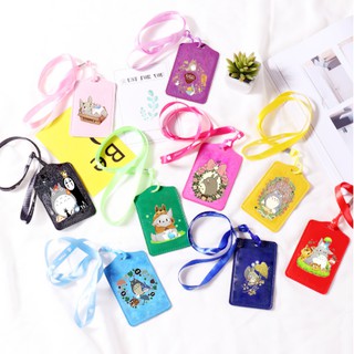 Bao đựng thẻ totoro BTPI15 bao thẻ PU có tai dễ thương cute hoạt hình