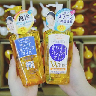 Dầu Tẩy Trang Kose Softymo Deep ,WHITE Cleansing Oil