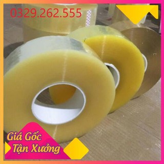 (Sale Khủng)  Cuộn 1kg Băng dính lõi siêu mỏng 2.4mm dán siêu chắc