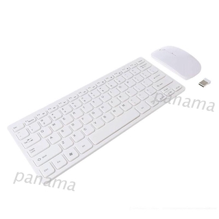 Set Bàn Phím + Chuột Không Dây Mini 2.4ghz Cho Laptop