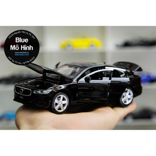 Blue mô hình | Xe mô hình Volvo S90 Sedan mở hết cửa 1:32