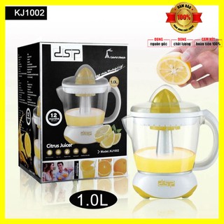 Máy vắt cam tự động cao cấp DSP KJ1002 công suất 40W, thể tích 1 lít
