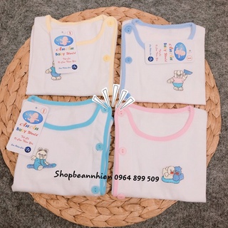 Áo tay ngắn-tay dài sơ sinh cho bé 3-8kg(vải cotton mềm,thấm hút mồ hôi)