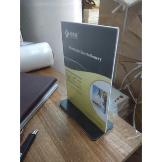 Combo 20 Menu mica để bàn  A6 (148x105mm)