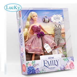 Đồ Chơi Búp Bê Emily Người Mẫu Thời Trang - DUKA TOYS-DK81033 An Toàn Cho Trẻ