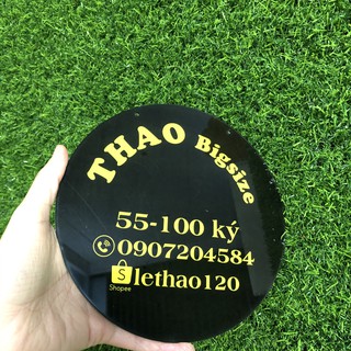 Bảng hiệu mica trang trí shop - Thiết kế và in tên theo yêu cầu
