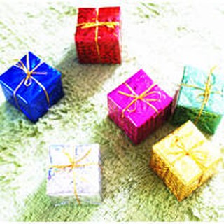 Set 9 Hộp Quà Mini Trang Trí Cây Thông Noel