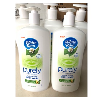 Chuẩn Mỹ Sữa tắm White Rain Purely Avocado Oil 946 ml