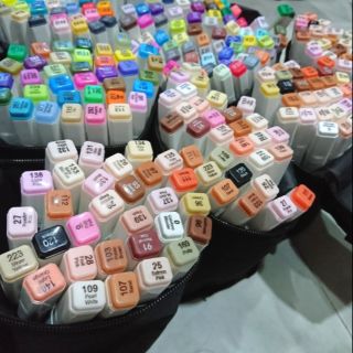 Set bút dạ marker màu da,vẽ vintage Touch Liit, Touch Lecai, Mingyun, Touch Soft head, Touchliit 6 [skin tone / vintage]