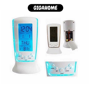 Đồng Hồ Báo Thức Điện Tử Đèn LedGIGAHOME Tích Hợp Chức Năng Lịch Và Nhiệt Kế Có Nhạc 4939