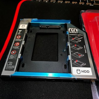 Caddy Bay SATA 3.0 12.7mm, 9.5mm, Gắn Thêm Ổ Cứng Cho Laptop qua cổng dvd