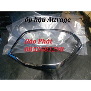 Bộ ốp viền đèn hậu xe Mitsubishi Attrage dùng cho các form 2015 đến 2019