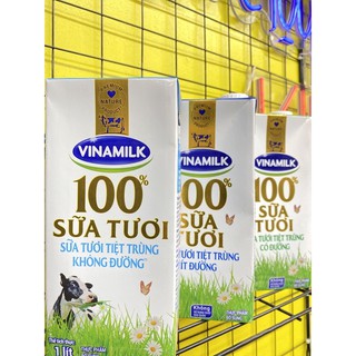 Sữa tươi tiệt trùng Vinamilk 100% hộp 1 lít