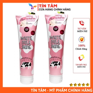 Gel Tẩy Tế Bào Chết Toàn Thân Sữa Bò Cathy Doll White Milk 320ml