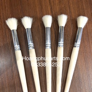 Bút lông thỏ đầu xù số 25 loại đẹp