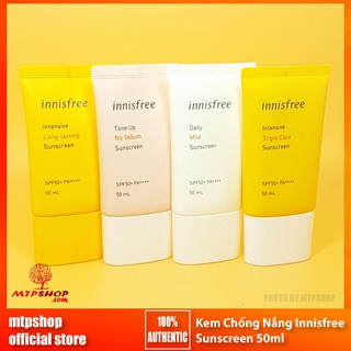Kem Chống Nắng Innisfree Sunscreen 50ml