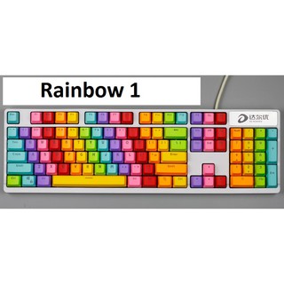 Set Keycap nút bàn phím cơ nhiều màu- nhựa PBT- xuyên led phù hợp các loại bàn phím xuyên led thông dụng