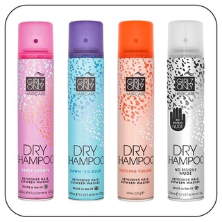 Dầu Gội Khô GIRLZ ONLY Dry Shampoo 200ml