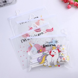 Z0551 Túi Zip A5 Unicorn Bukao