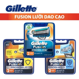 Hộp lưỡi dao cạo cao cấp Gillette 5 lưỡi ( 2 dao)