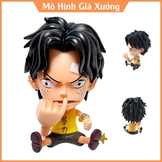 Mô hình One Piece chibi Ace cực dễ thương cao 9cm , figure one piece , mô hình giá xưởng