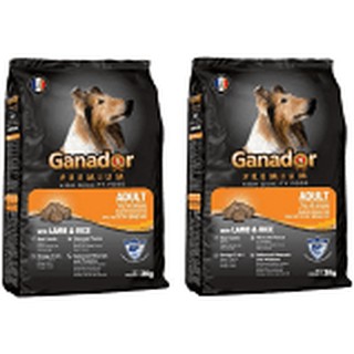 GANADOR ADULT TÚI : 3KG. THỨC ĂN CHO CHÓ TRƯỞNG THÀNH CỪU &amp; GẠO