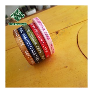 RUY BĂNG BEST WISH BẢN 1CM