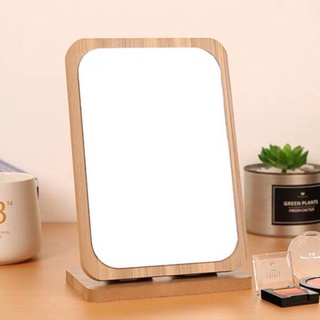 Gương Gỗ Để Bàn Kèm Bút Vẽ Gương