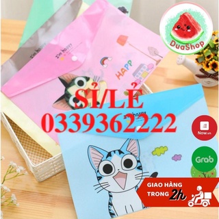 [ HAIANHSHOP ] Cặp đựng tài liệu nhiều mẫu đẹp 23*33,5cm   Duashop >