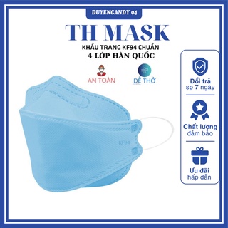 Khẩu trang y tế - Khẩu trang 4D-KF94 cao cấp kháng khuẩn chống bụi mịn , khẩu trang 4D công nghệ hàn quốc 1 túi 10 chiếc