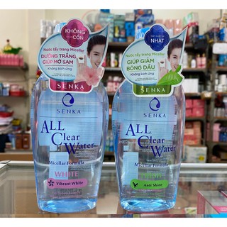 Nước tẩy trang sạch thoáng Senka A.L.L.Clear Water Fresh 230ml