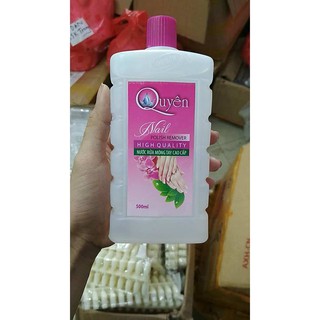 Nước rửa móng tay aceton Quyên 500ML
