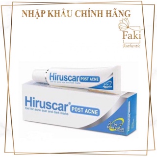 Gel Dưỡng Hiruscar Hỗ Trợ Mờ Sẹo Và Thâm Mụn 10g Post Acne