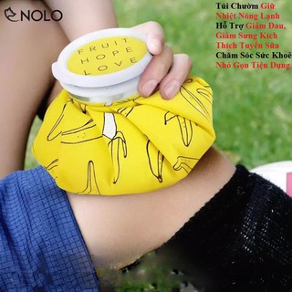 Túi Chườm Giữ Nhiệt Nóng Lạnh Kiểu Dáng Củ Hành Giúp Hỗ Trợ Giảm Đau, Giảm Sưng Kích Thích Tuyến Sữa Chăm Sóc Sức Khoẻ
