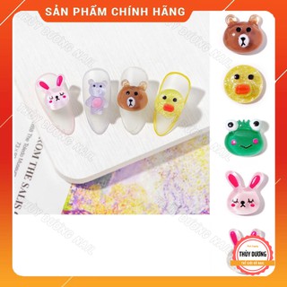 Charm gấu nhựa trang trí móng 3k/viên (combo 4 viên)