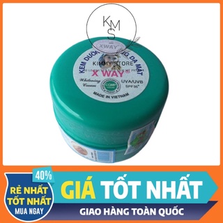 kem X WAY lẻ 1 hộp 8gram màu xanh