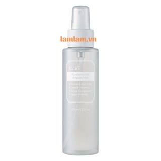 Xịt Khoáng Tinh Chất Klairs Fundamental Ampule Mist 125ml Fundamental Ampule Mist