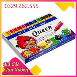 (Sale Khủng)  Bút sáp màu Queen 12 màu